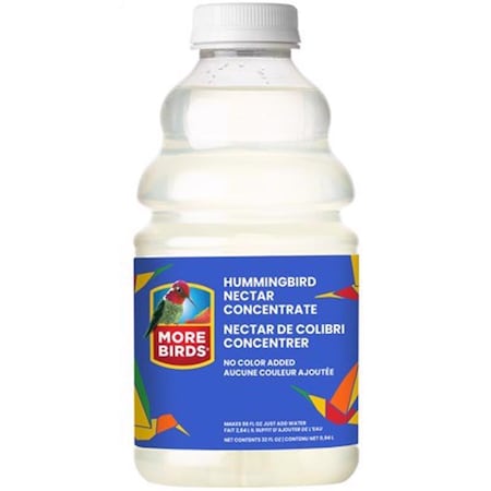 More Birds More Birds Hummingbird Vitamins and Minerals Nectar Concentrate 32 oz MB708